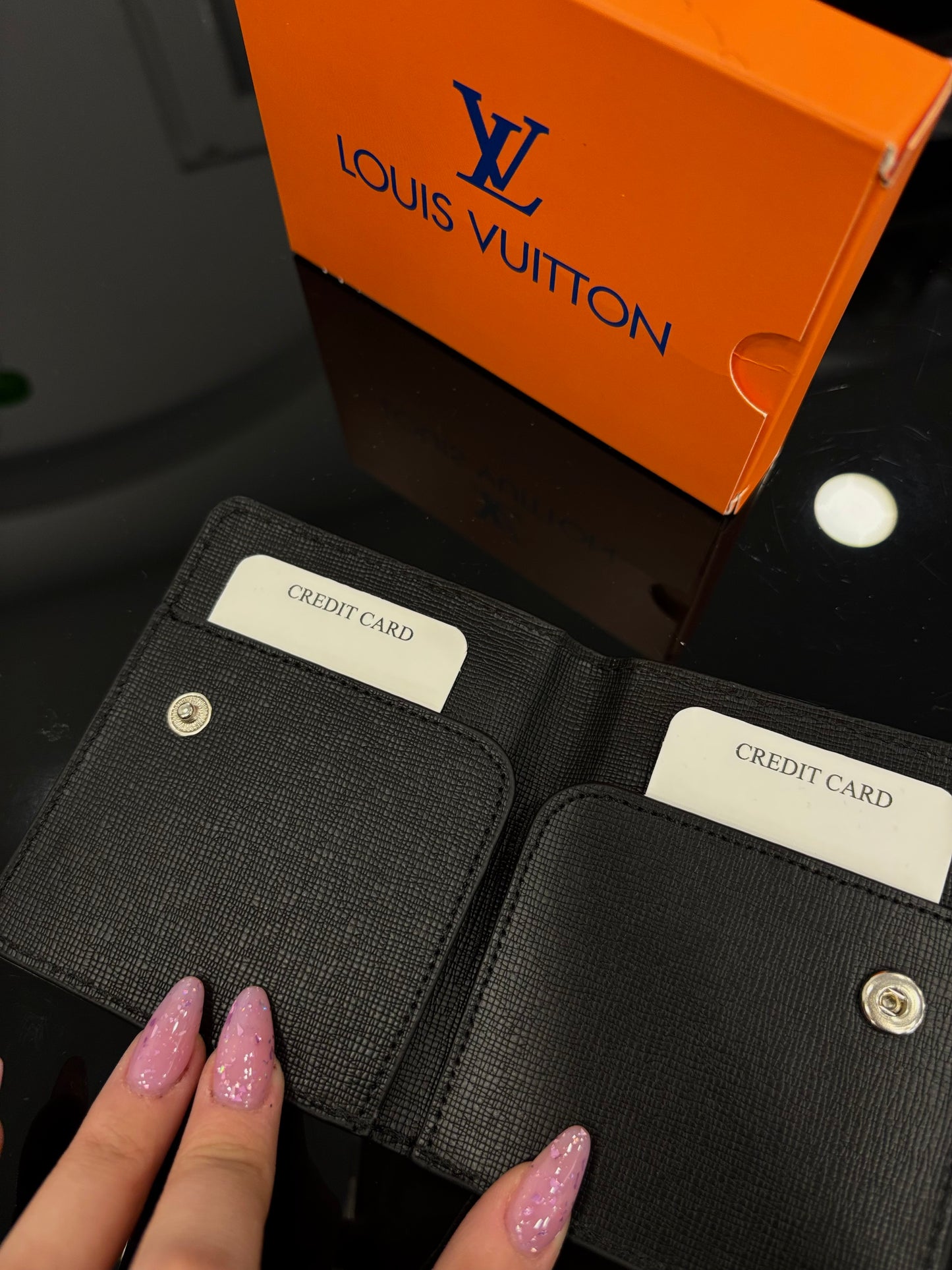 Louis Vuitton black cardholder