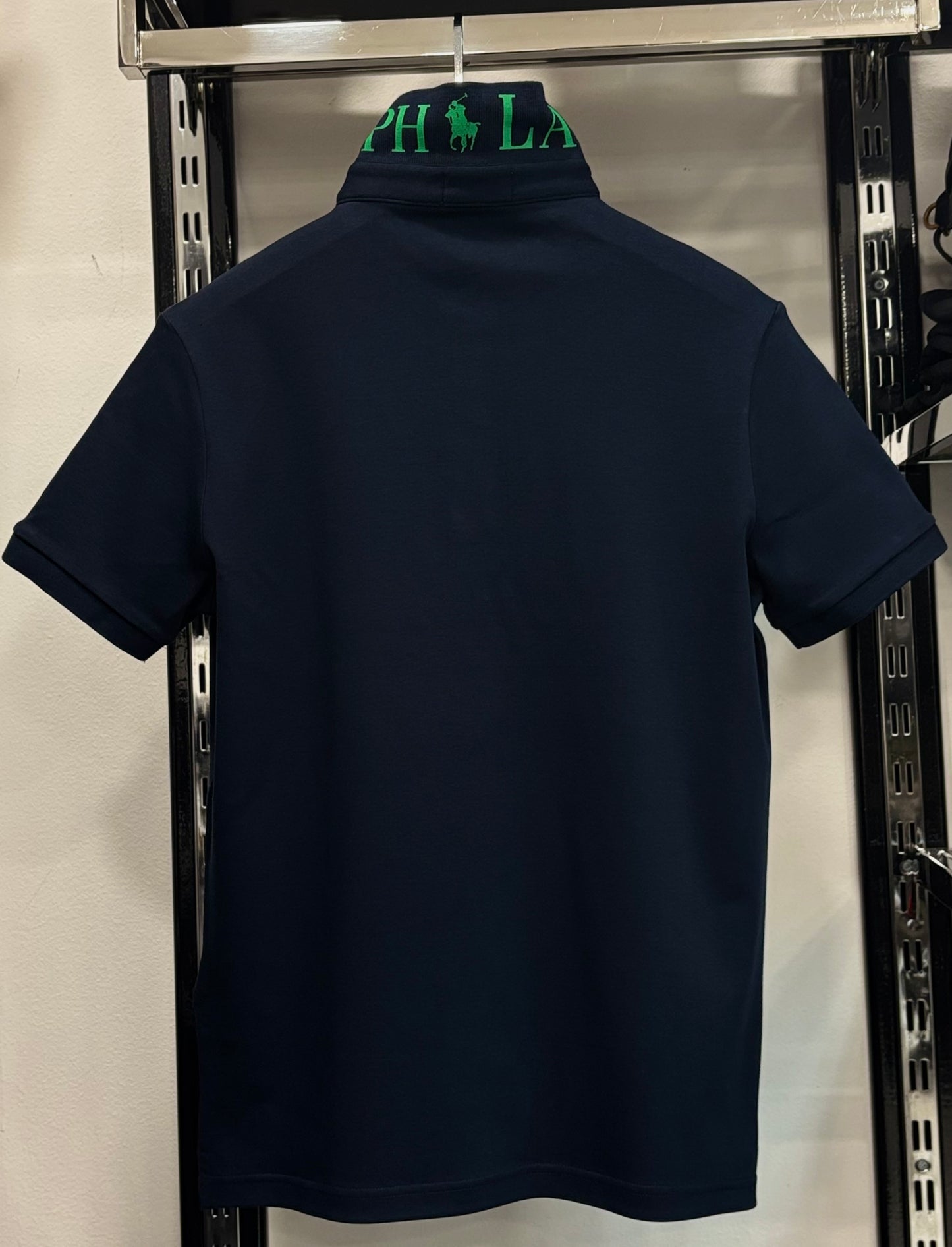 Polo Ralph Lauren blue t-shirt with collar