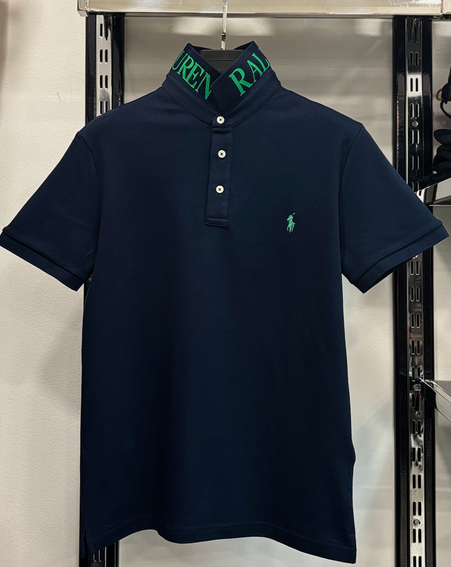 Polo Ralph Lauren blue t-shirt with collar