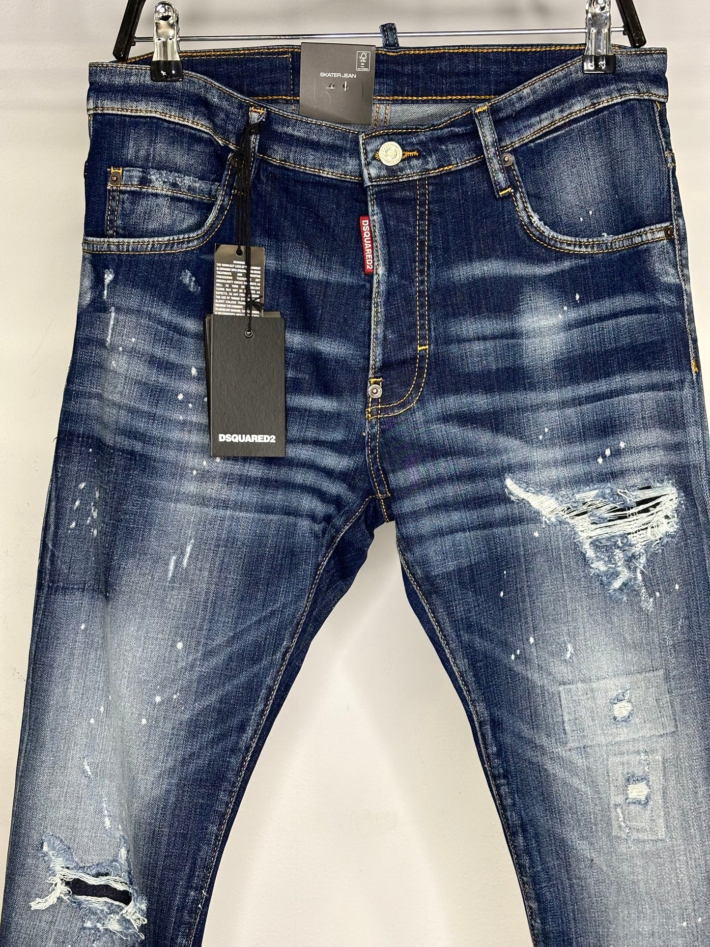 Dsquared2 Top Craftsmanship blue jean