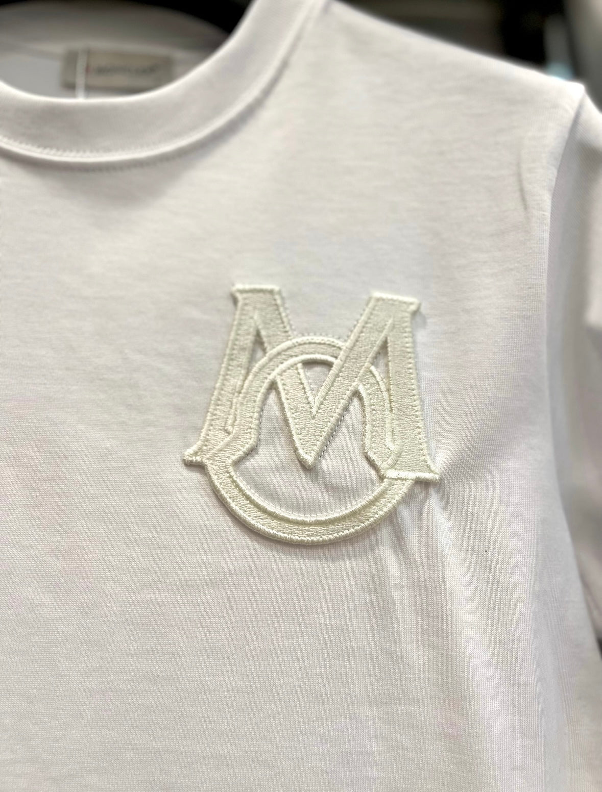 Moncler white t-shirt