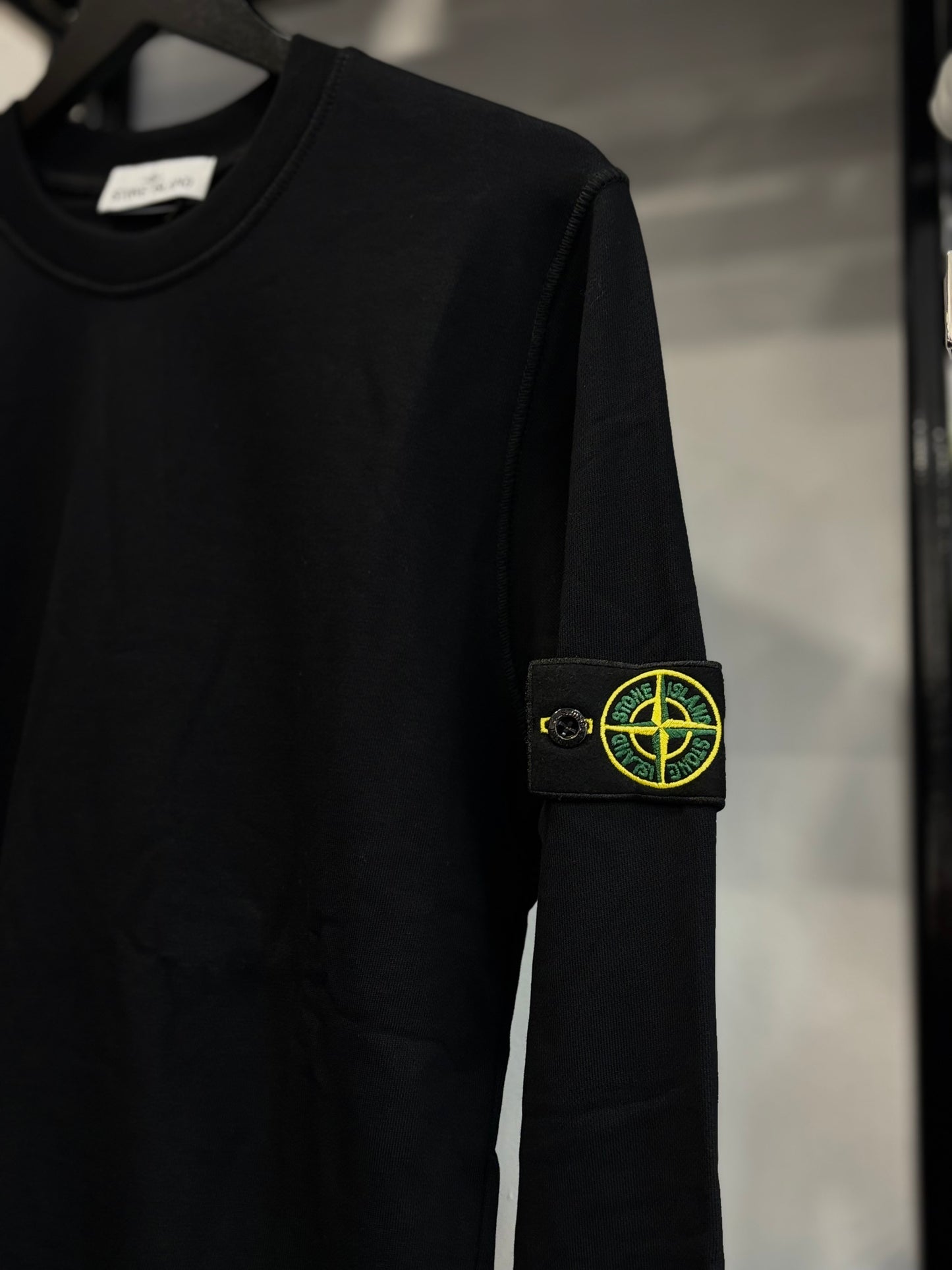 Stone Island black hoodie