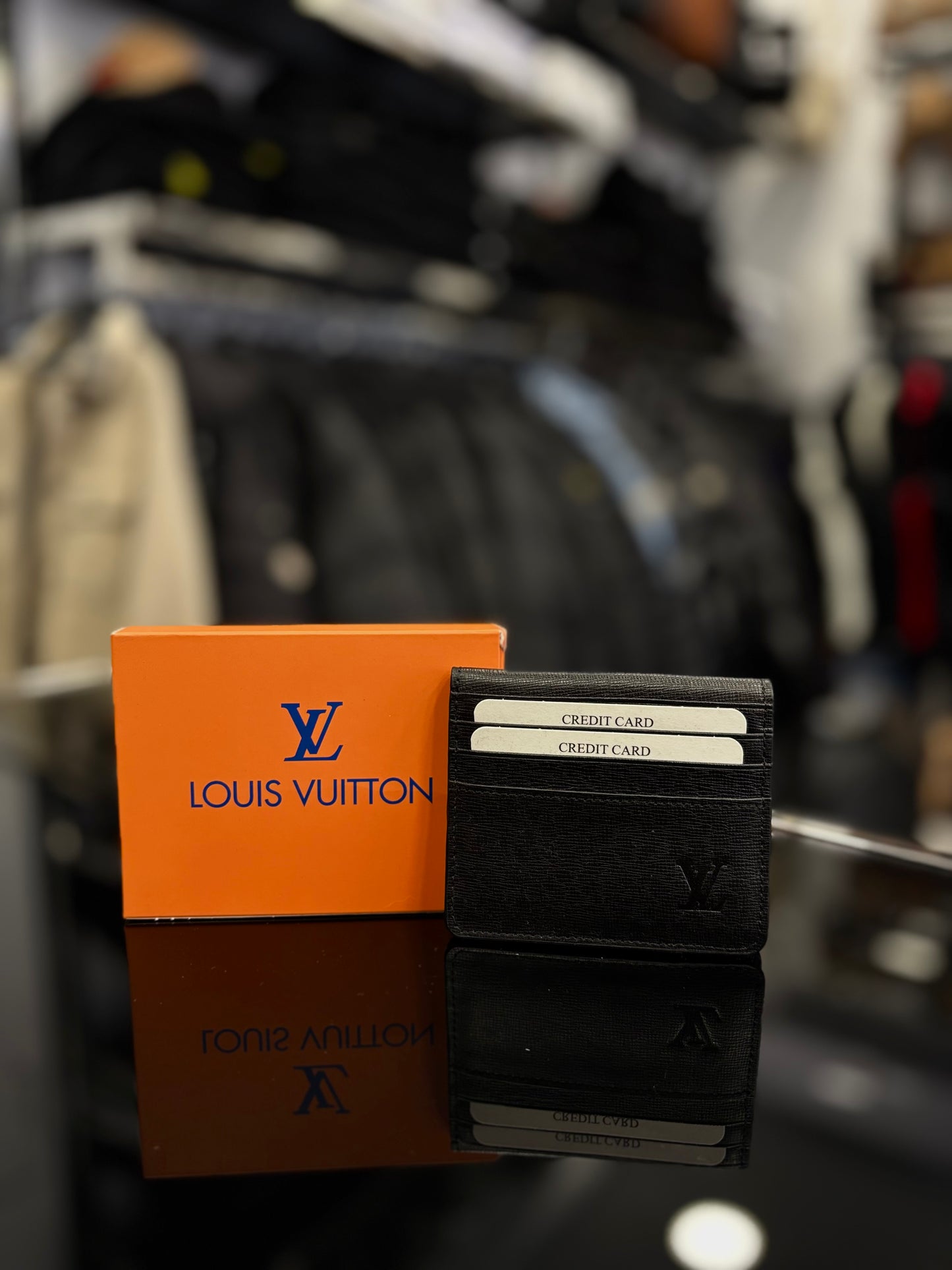 Louis Vuitton black cardholder