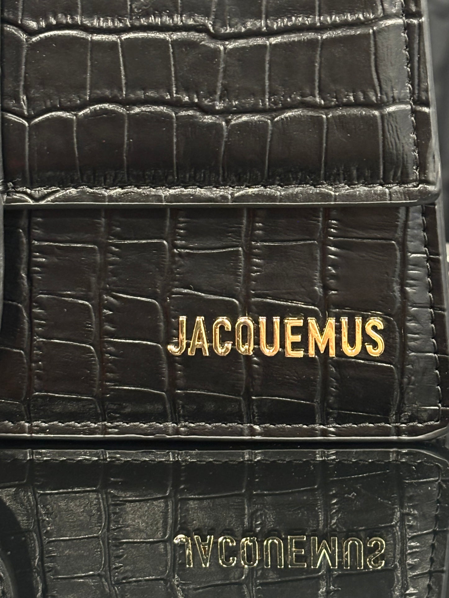 Jacquemus Le Grand Bambino Crocodile