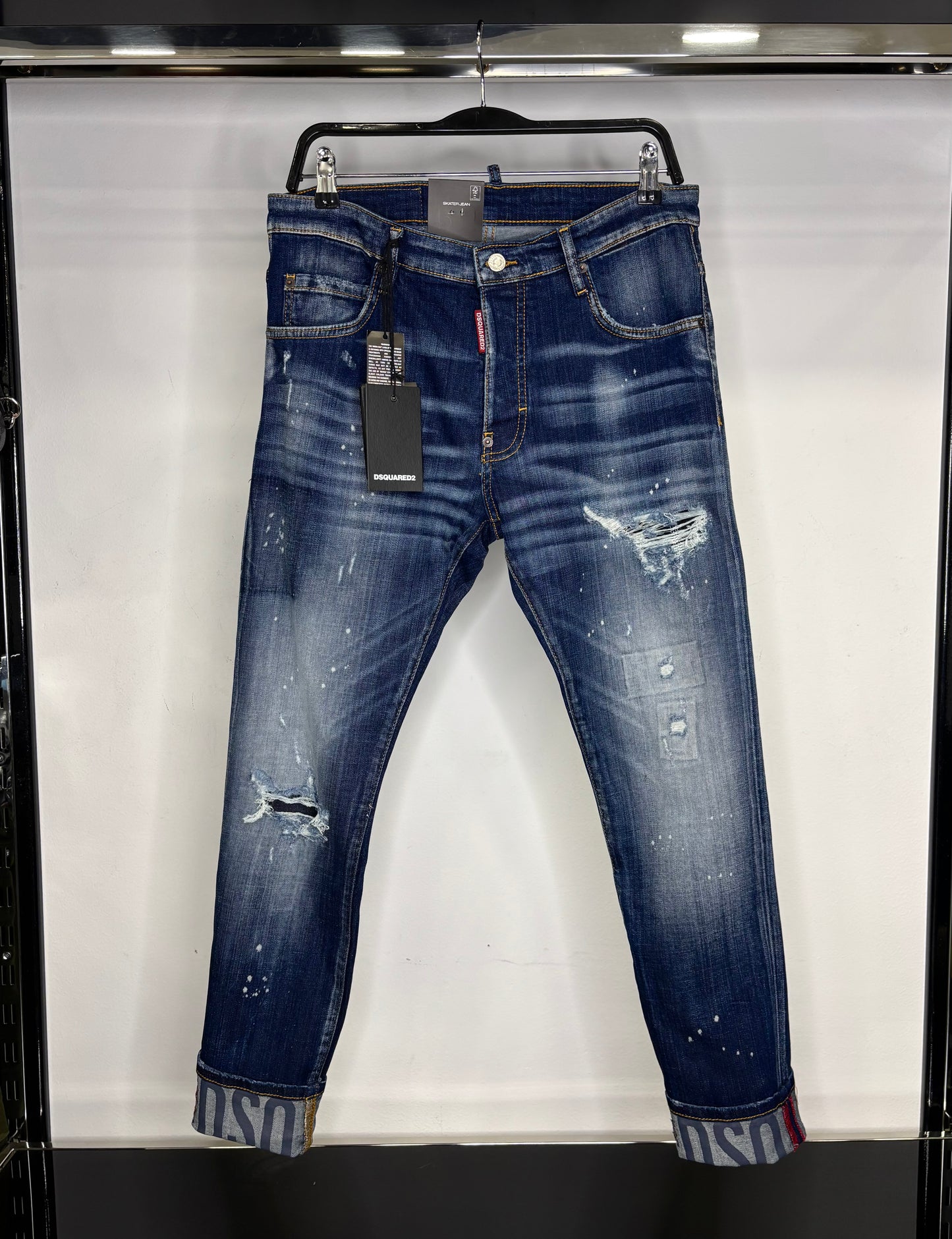 Dsquared2 Top Craftsmanship blue jean