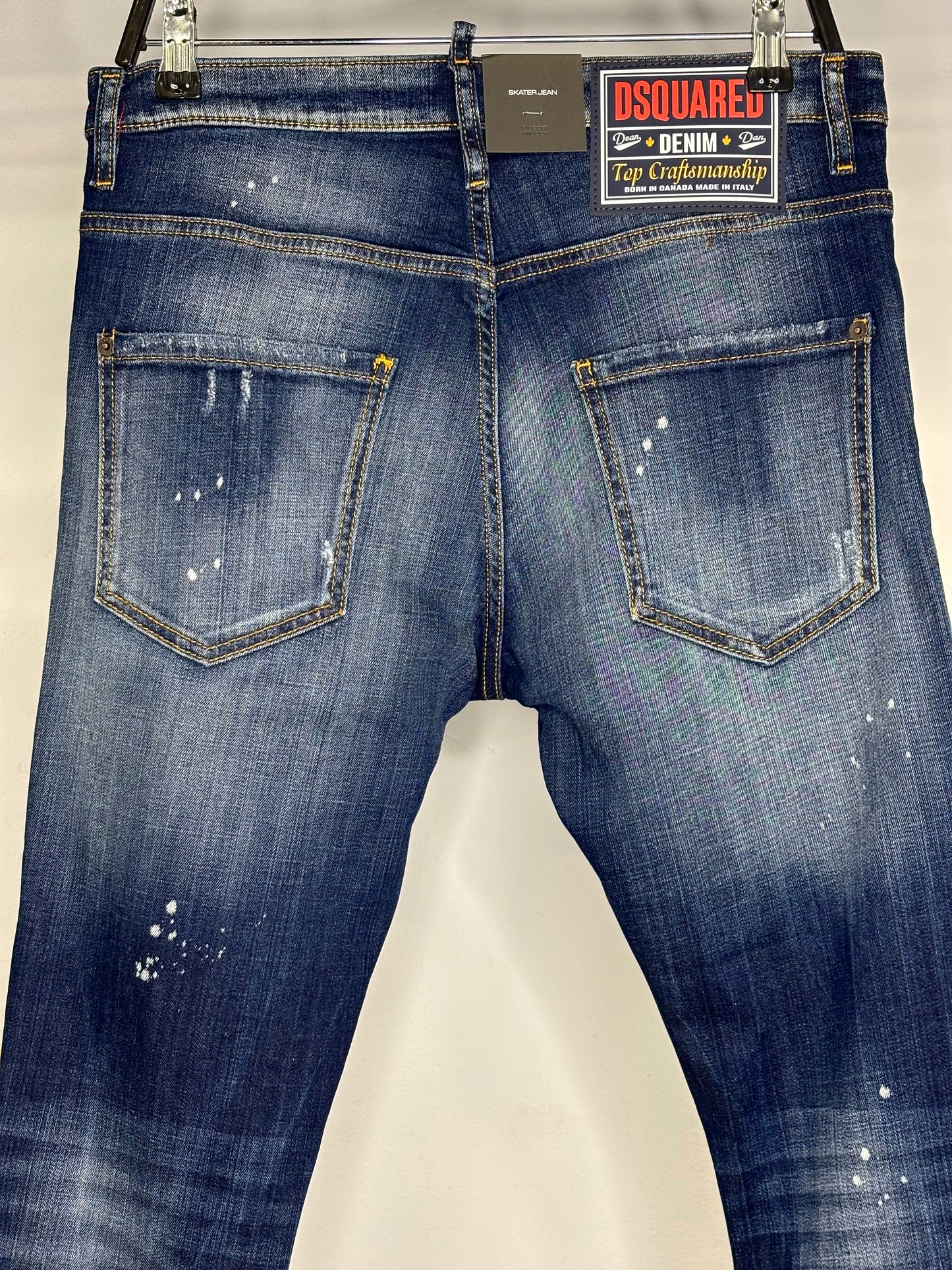 Dsquared2 Top Craftsmanship blue jean