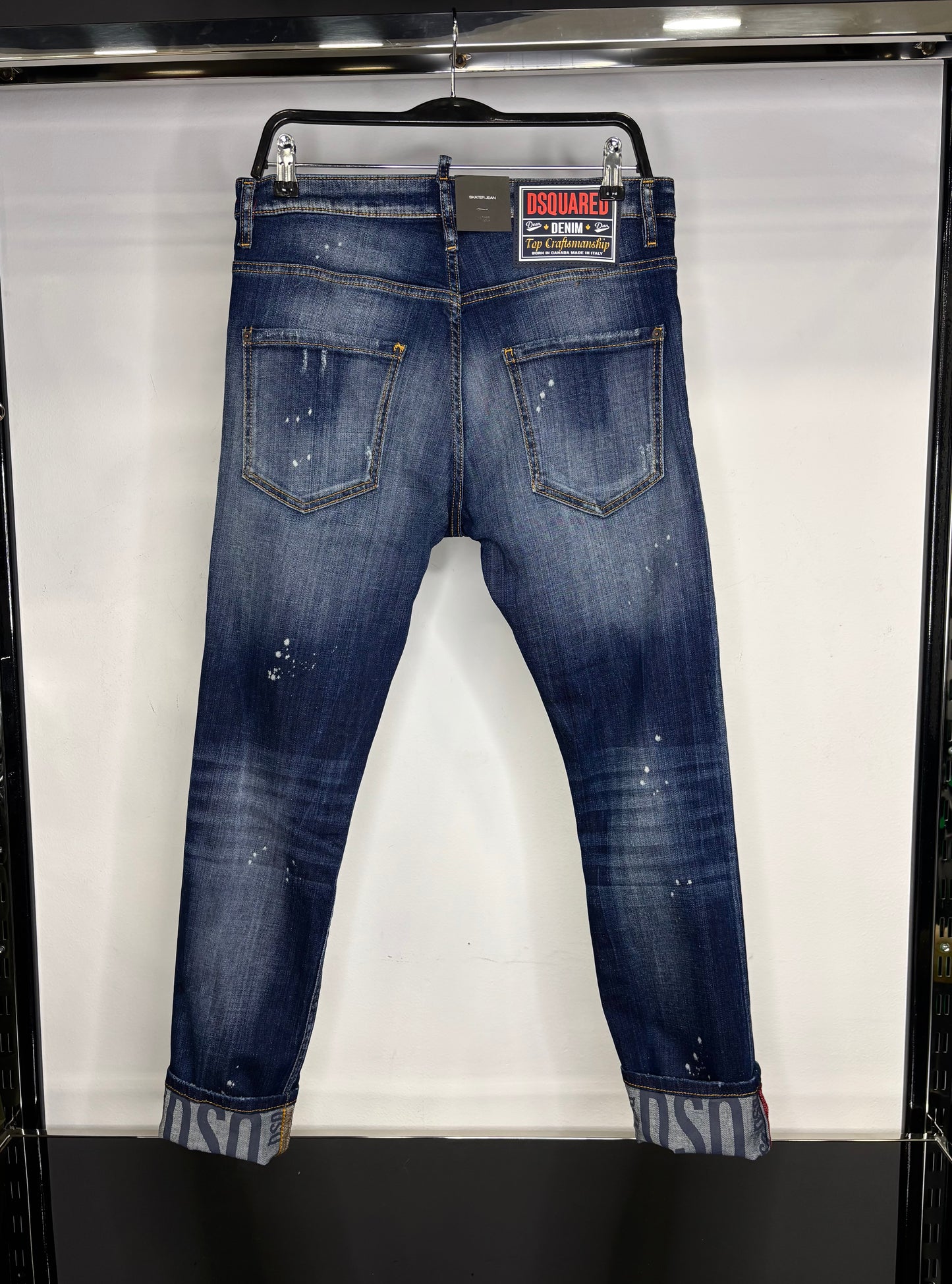 Dsquared2 Top Craftsmanship blue jean