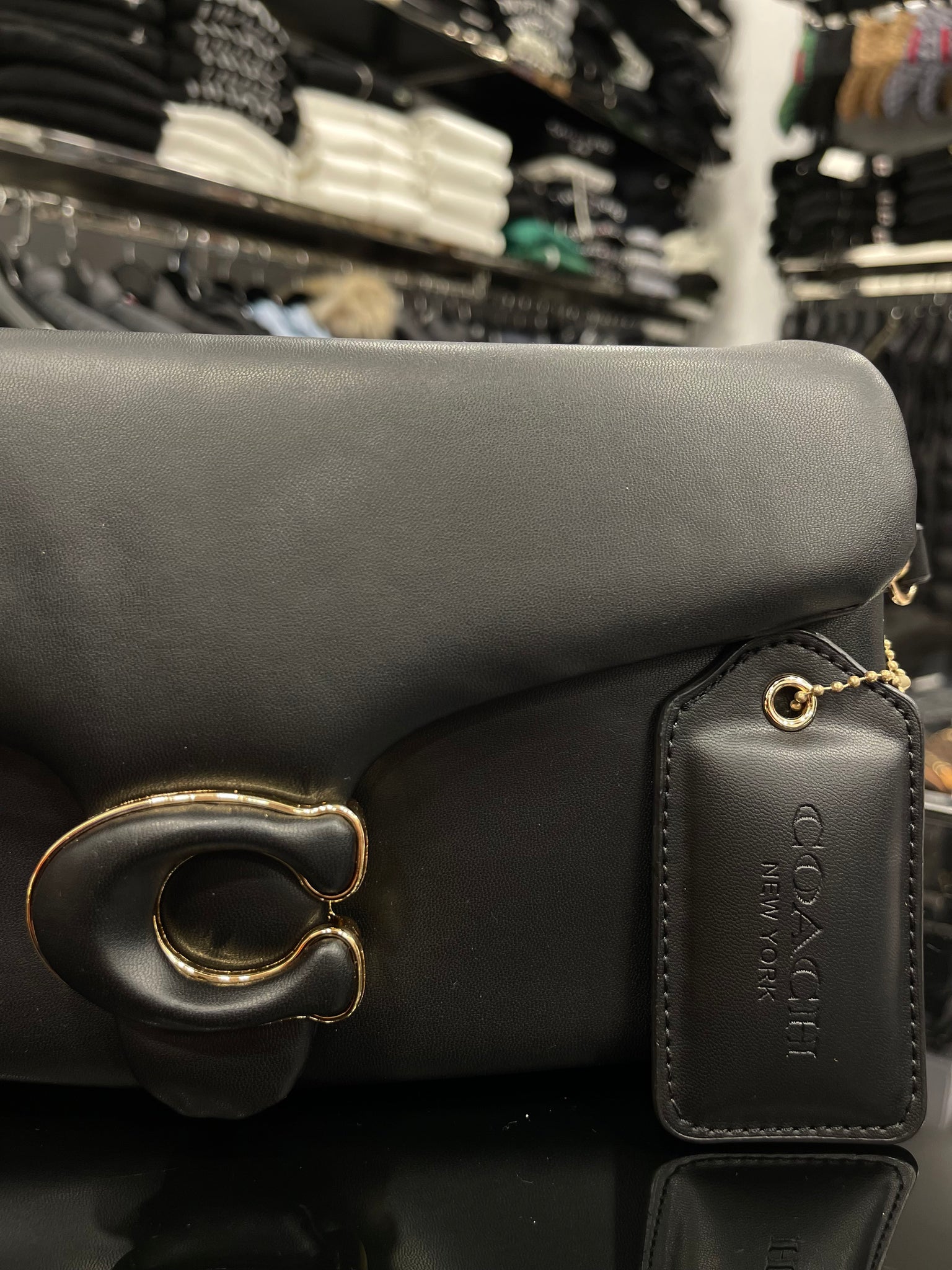 Coach Pillow Tabby black bag