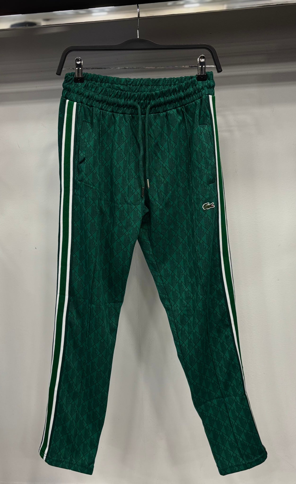 Lacoste Paris Jacquard Monogram green set