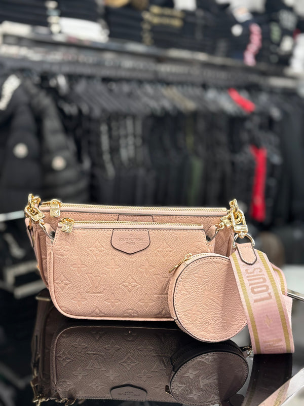 Louis Vuitton Trio Bag Light Pink