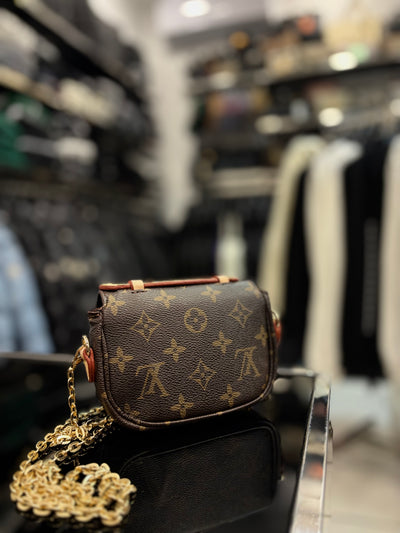 Louis Vuitton Micro Métis Monogram Canvas brown bag