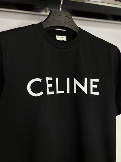 Celine Paris black t-shirt