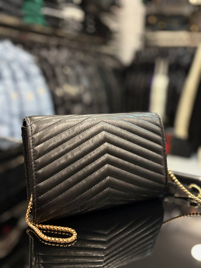 YSL Shoulder black bag