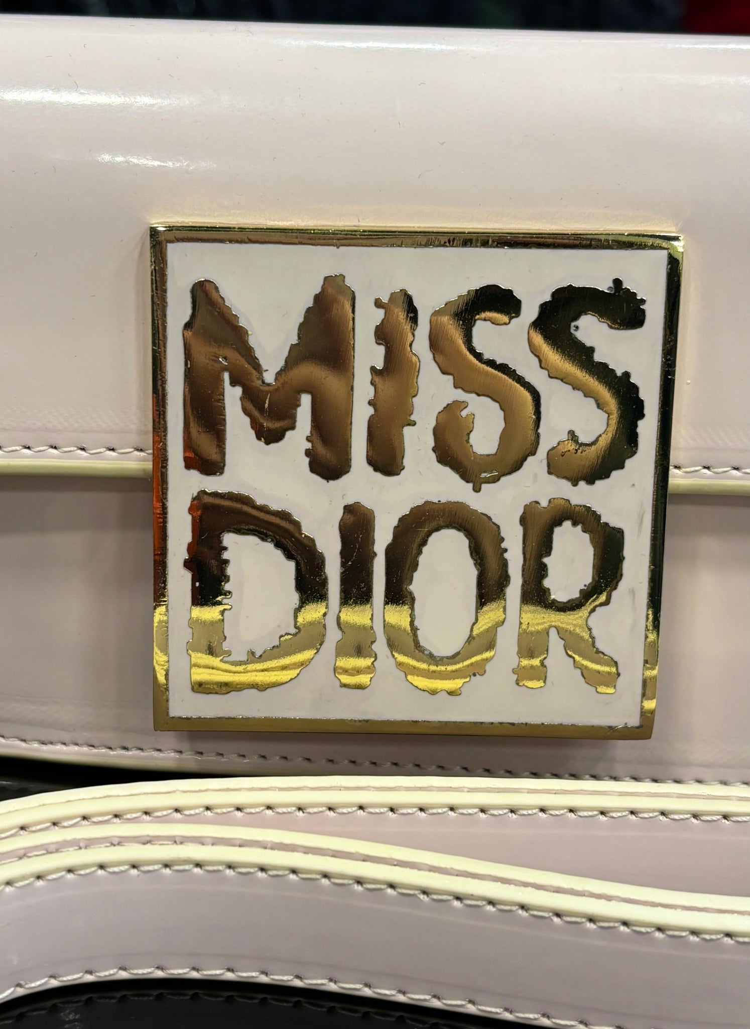 Miss Dior Patent Leather Light Pink