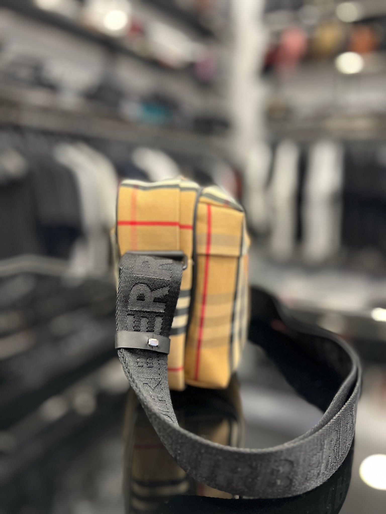 Burberry Logo Detail Camera Bag
