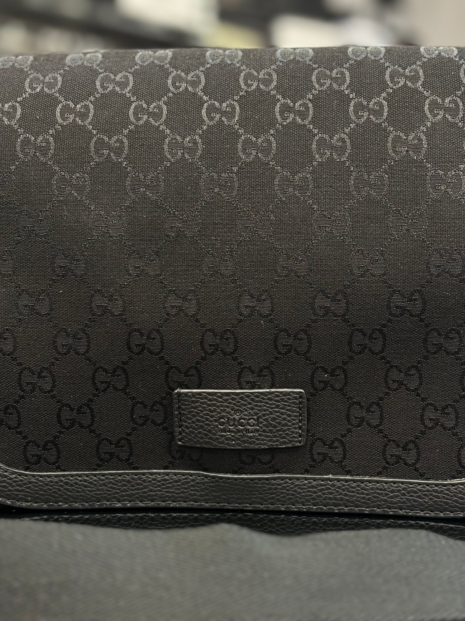 Gucci Black bag ωμού/χιαστί