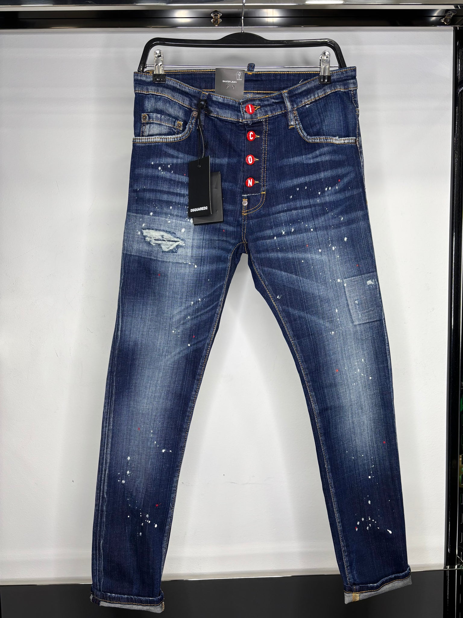 Dsquared2 Dean and Dan blue jean