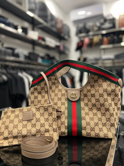 Gucci Giglio Canvas Small Beige
