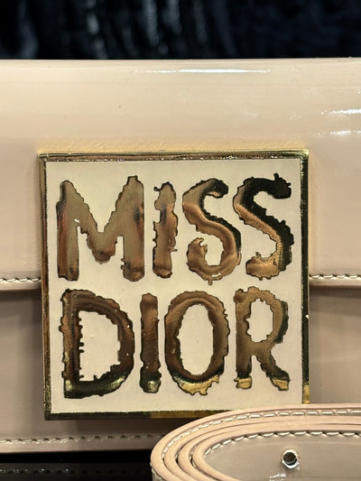 Miss Dior Patent Leather Beige