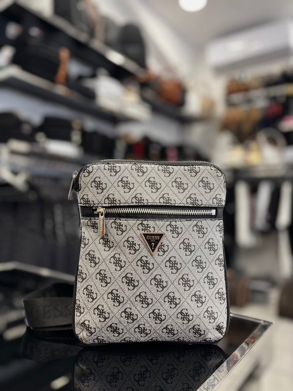 Guess Grey bag ώμου/χιαστί