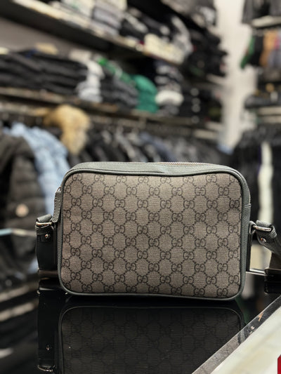 Gucci Ophidia GG Supreme grey bag ώμου/χιαστί