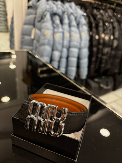 Miu Miu black/brown belt