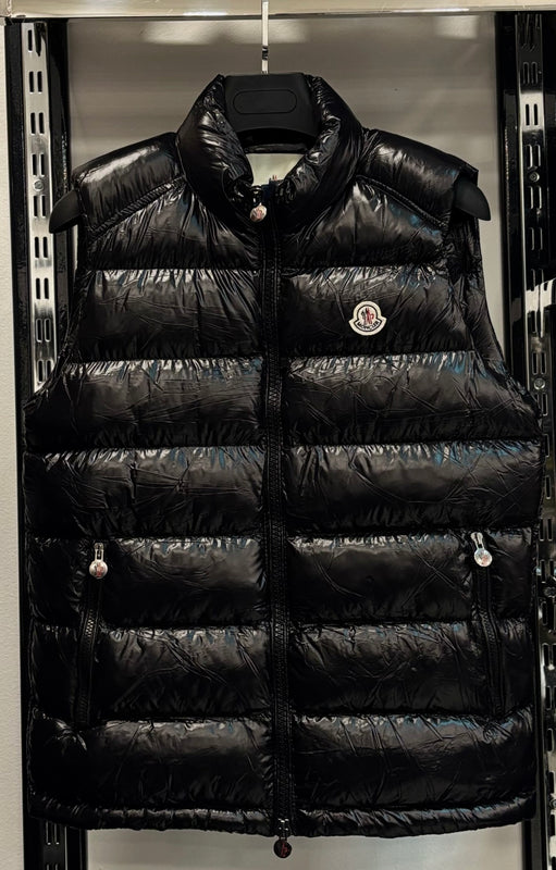 Moncler black sleeveless