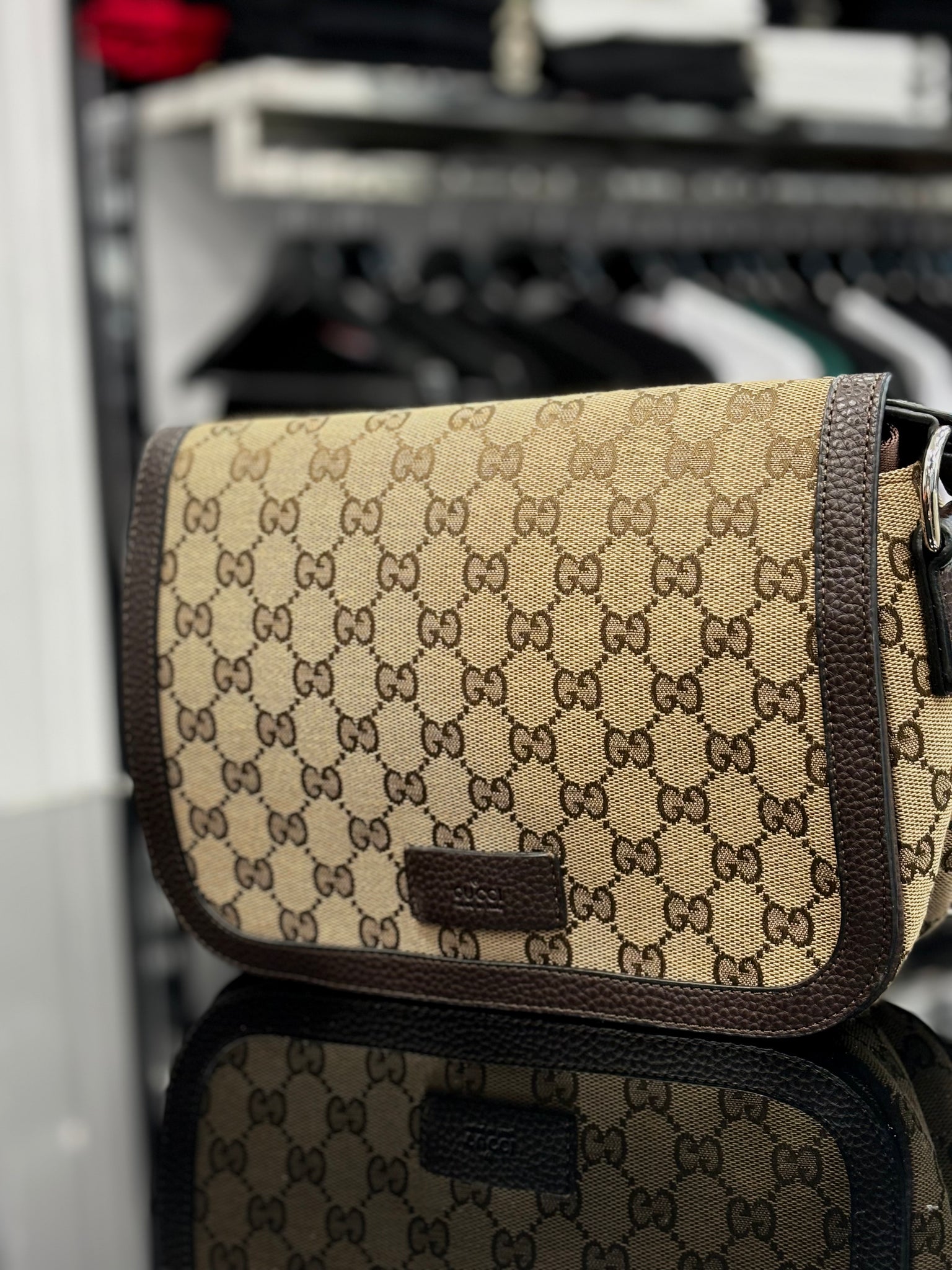 Gucci Beige bag ωμού/χιαστί