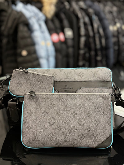 Louis Vuitton messenger grey bag ώμου/χιαστί