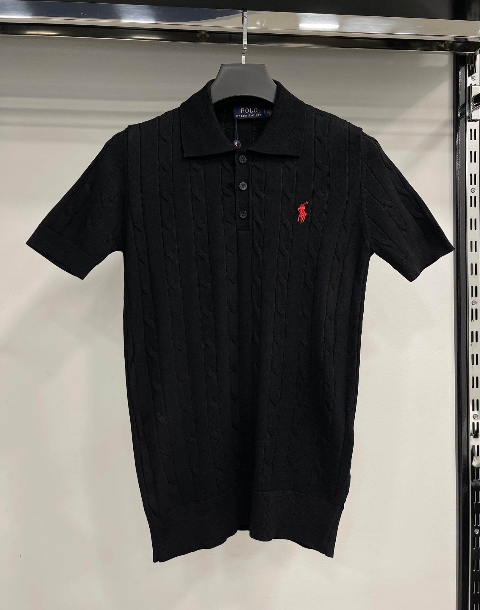 Polo Ralph Lauren Cable Knit Cotton Shirt