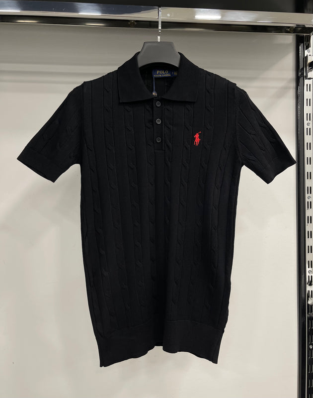 Polo Ralph Lauren Cable Knit Cotton Shirt