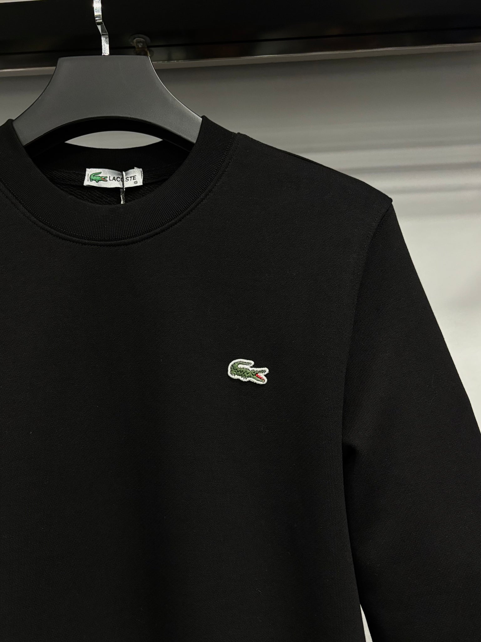 Lacoste SH9608 black hoodie