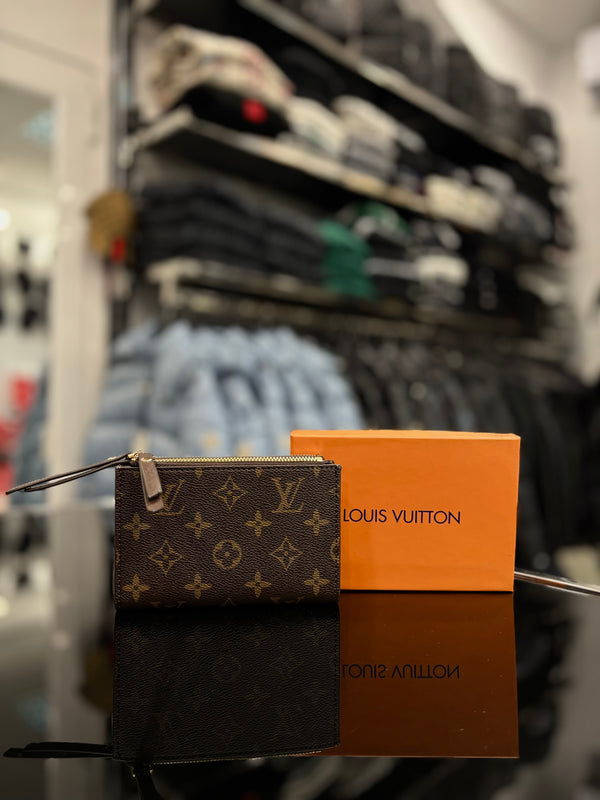 Louis Vuitton mini brown wallet