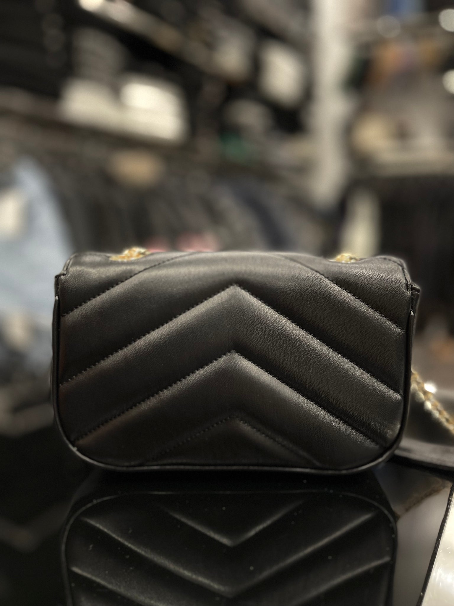 Yves Saint Laurent Loulou small black bag