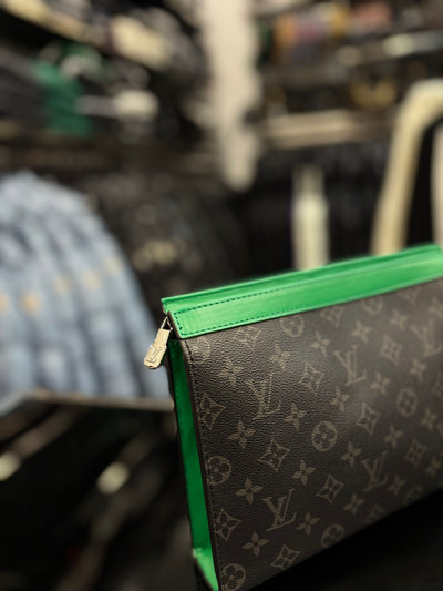 Louis Vuitton Pochette Voyage Souple Monogram Eclipse black bag