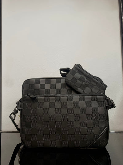 Louis Vuitton Trio Black bag ωμού/Χιαστί