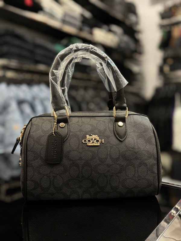 Coach Rowan Satchel black bag