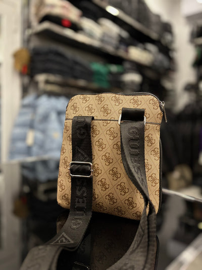 Guess beige bag ώμου/χιαστί