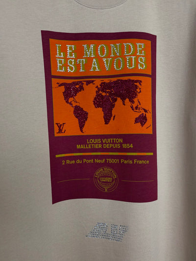 Louis Vuitton beige t-shirt code no1