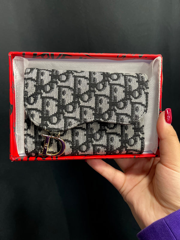 Dior Saddle Lotus Wallet