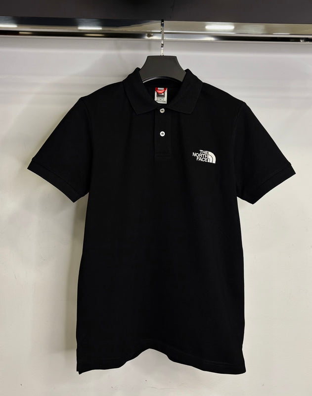 The North Face black t-shirt with collar code