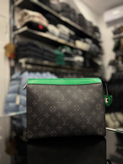 Louis Vuitton Pochette Voyage Souple Monogram Eclipse black bag