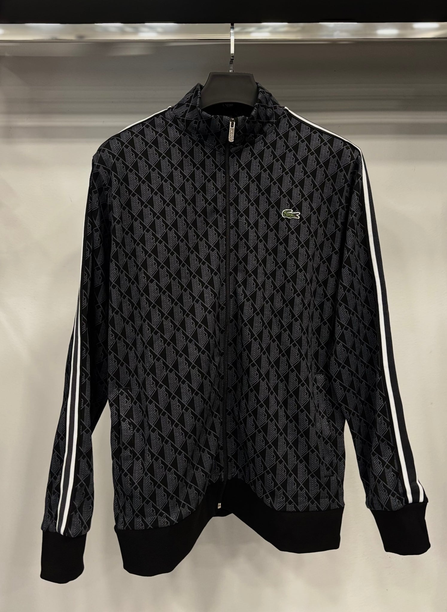 Lacoste Paris Jacquard Monogram black set