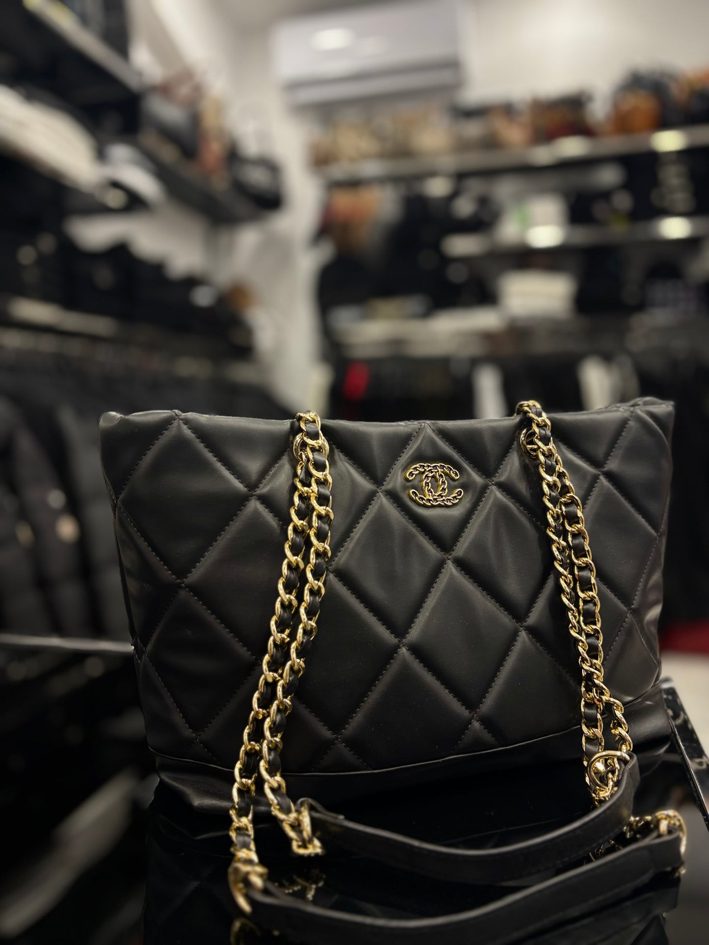 Chanel black bag