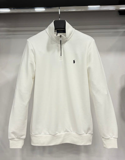 Polo Ralph Lauren half zip white