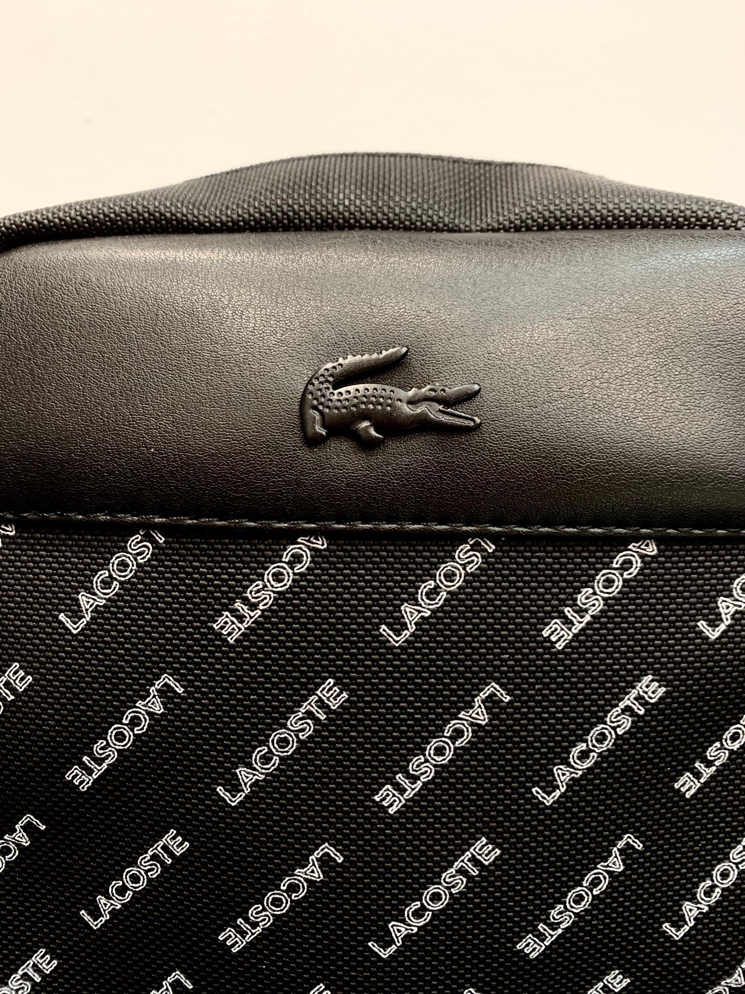 Lacoste Black bag ωμού/χιαστί