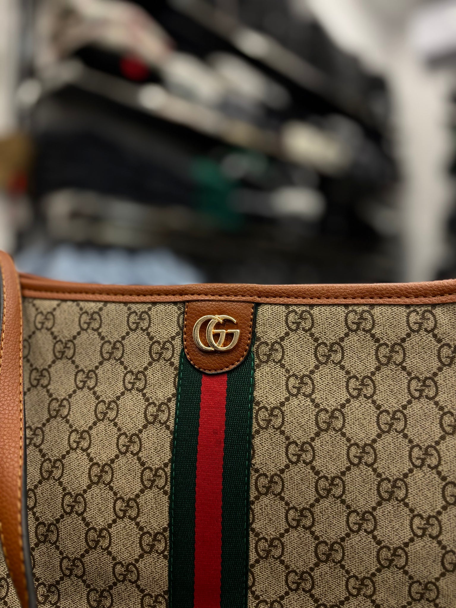 Gucci Ophidia GG large size shoulder tampa bag