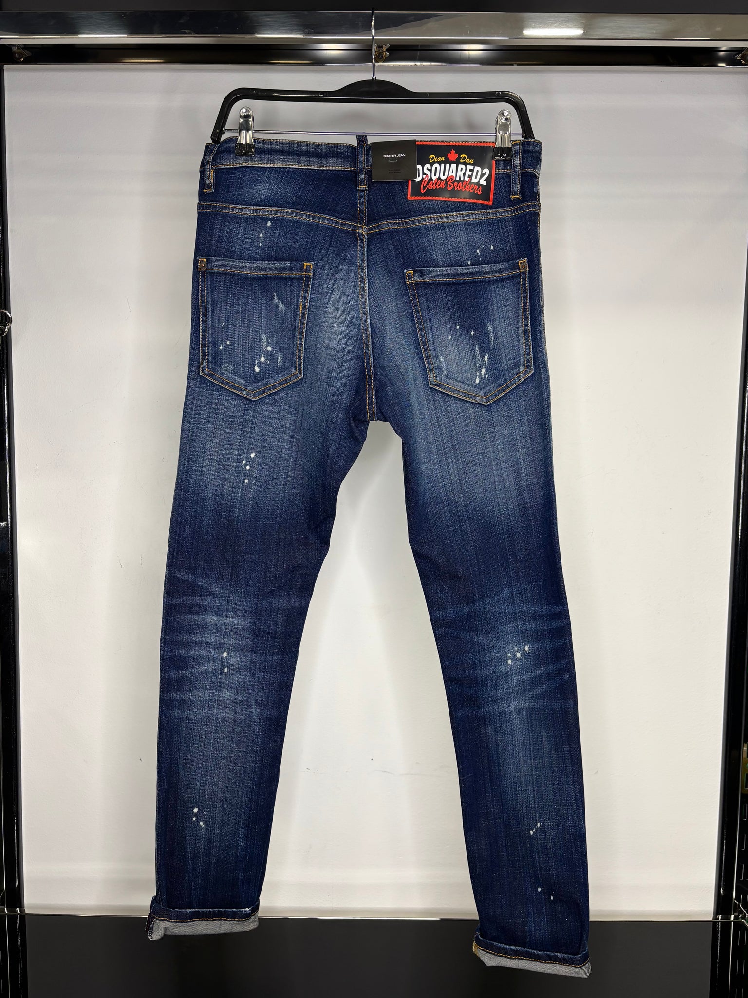 Dsquared2 Dean and Dan blue jean