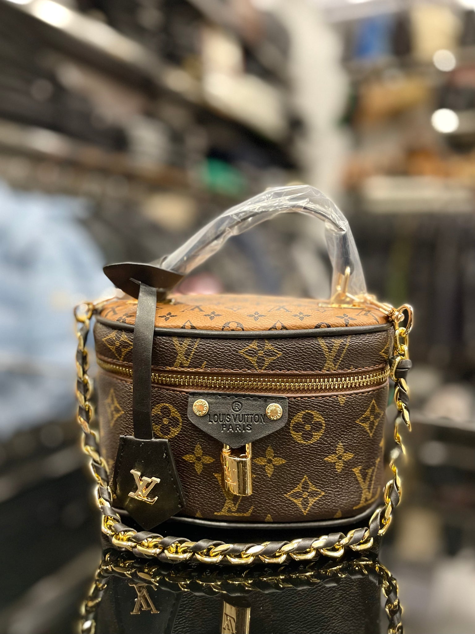 Louis Vuitton PM vanity monogram reverse bag