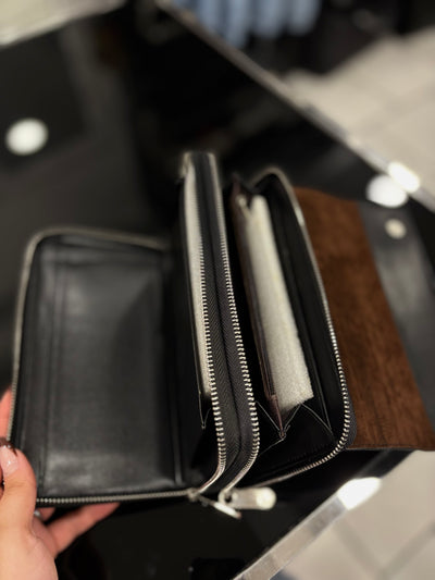 Louis Vuitton Monogram Eclipse black wallet